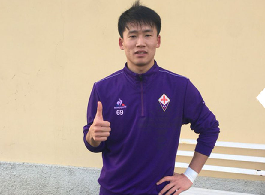 Choe calciatore professionista scoperto da ISM