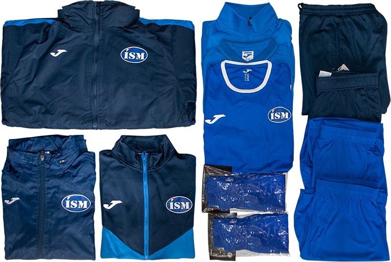 Kit ufficiale ISM per giovani calciatori soccer scouting